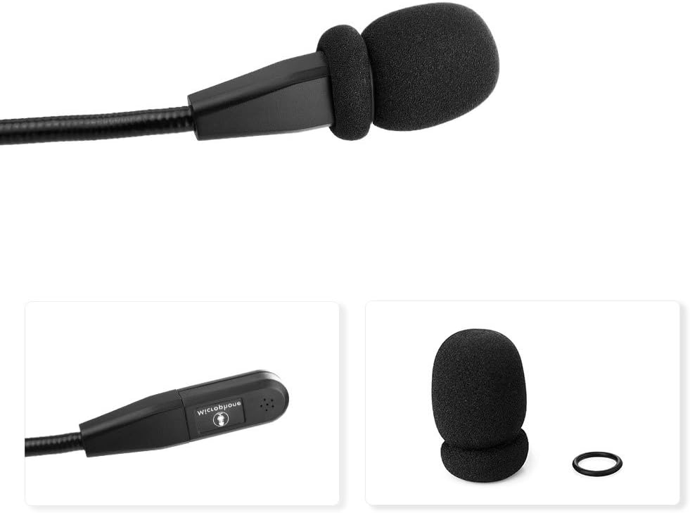 PNR Aviation Luchtvaart-hoofdtelefoon met comfortabele oorkussens, passieve ruisonderdrukking, draagtas