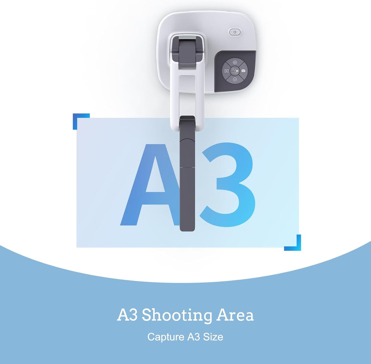 Documentcamera met Licht – Visualiser – Presentatiecamera – Lescamera – Onderwijscamera – 13 MP – USB/HDMI Dual Mode