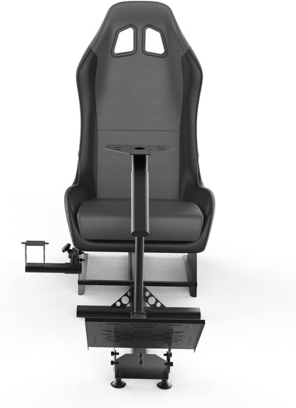 Racing Wheel Stand – Gaming Cockpit – Racestoel – Simulator Stoel – Racing Simulator – Verstelbare Gamingstoel – Stalen Frame – Compatibel Met Logitech En Thrustmaster