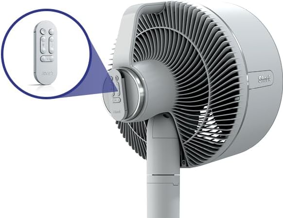 Shark FlexBreeze Hoge Snelheid Ventilator, Hybride Met Snoer & Snoerloze Draagbare Ventilator voor Binnen- & Buitengebruik, UV- & Waterbestendig**, Krachtig & Stil, Wit, FA200EU