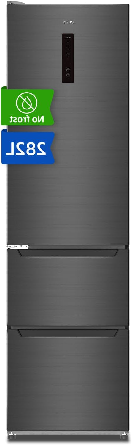 CHiQ 282L Fridge Freestanding Refrigerator, 282L (197+85L) Frost Protection, Double Inverter System, No Frost, Multi-Airflow, Intelligent Touch, Electronic Compressor - QUORE