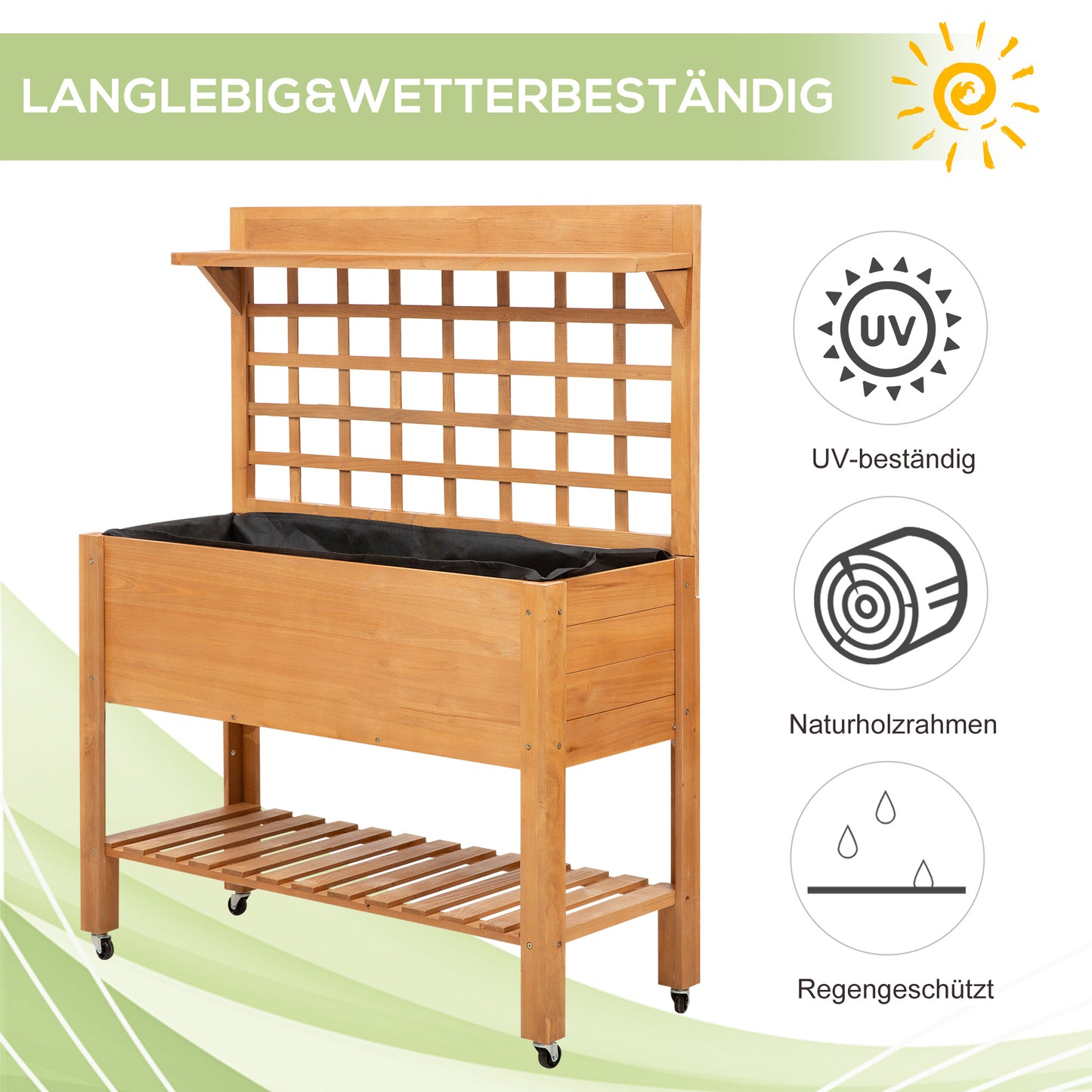 Kledingstandaard – Kledingrek – Kledinghanger – Schoenenrek – Kapstok – Eikenhout – Kantelbeveiliging – Compact ontwerp 90x45x170 cm