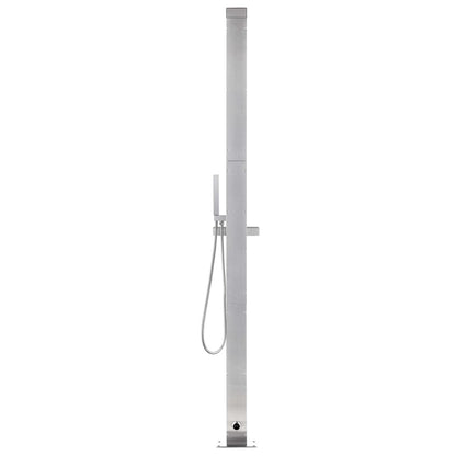 Buitendouche – Tuindouche – Zwembaddouche – Solar douche – Campingdouche – RVS 220 cm – Weerbestendig staal