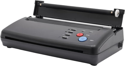 Tattoo Transfer Machine – Tattoo Thermal Printer – Tattoo Copier – Tattoo Transfer Printer – Tattoo Overzetmachine – Compact & Draagbaar – Hoogwaardige Scherpe Printkwaliteit 210 mm A4