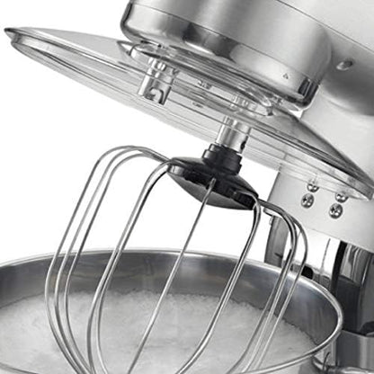 RGV Pastaprof PL10S Planetaire mixer, inhoud 10 liter, dubbele haak, kom van roestvrij staal, 1500 watt, 6 snelheden