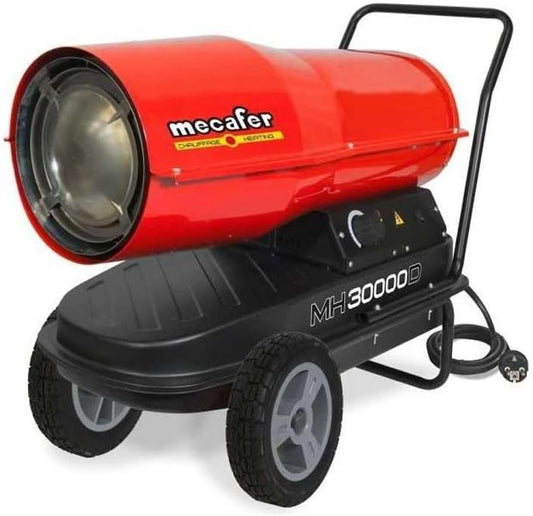 Heteluchtkanon – Dieselkanon – Dieselverwarmer – Heater – Dieselkachel – 30 kW Vermogen – 19 Liter Tank