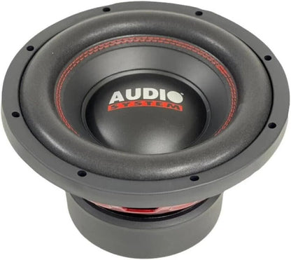 KIT SET VOOR AUDIO SYSTEM ASY10 ASY-10 1 subwoofer 25 cm 10" diameter, dubbele spreekspoel, dubbele spreekspoel, 2+2 ohm, 500 watt rms 1000 watt max, 1 stuk