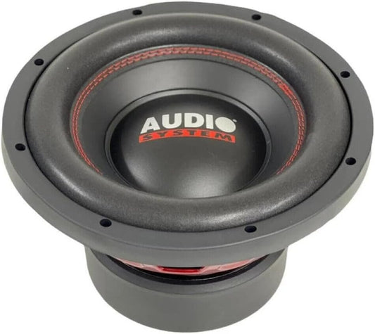KIT SET VOOR AUDIO SYSTEM ASY10 ASY-10 1 subwoofer 25 cm 10" diameter, dubbele spreekspoel, dubbele spreekspoel, 2+2 ohm, 500 watt rms 1000 watt max, 1 stuk
