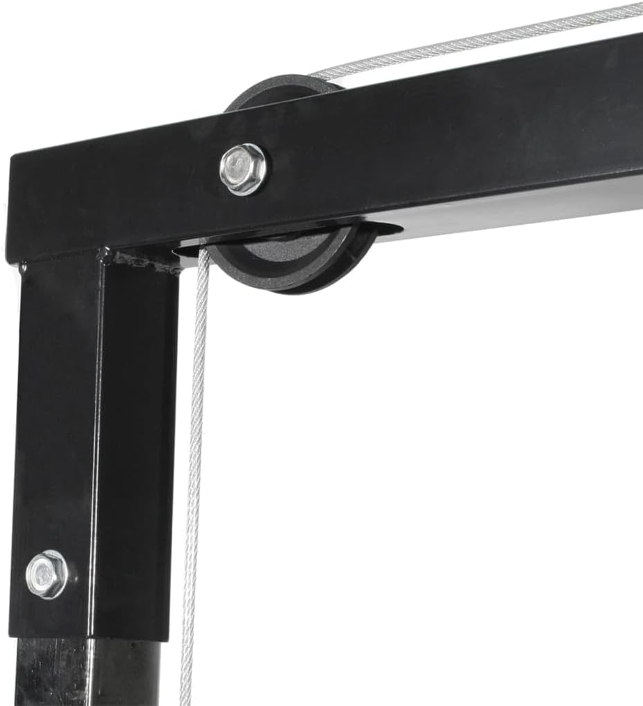 Trainingsapparaat – Fitnessapparaat – Krachtstation – Spiertrainer – Home Gym – Instelbare Beenklam – Veiligheidsstangen – Compact & Robuust Design