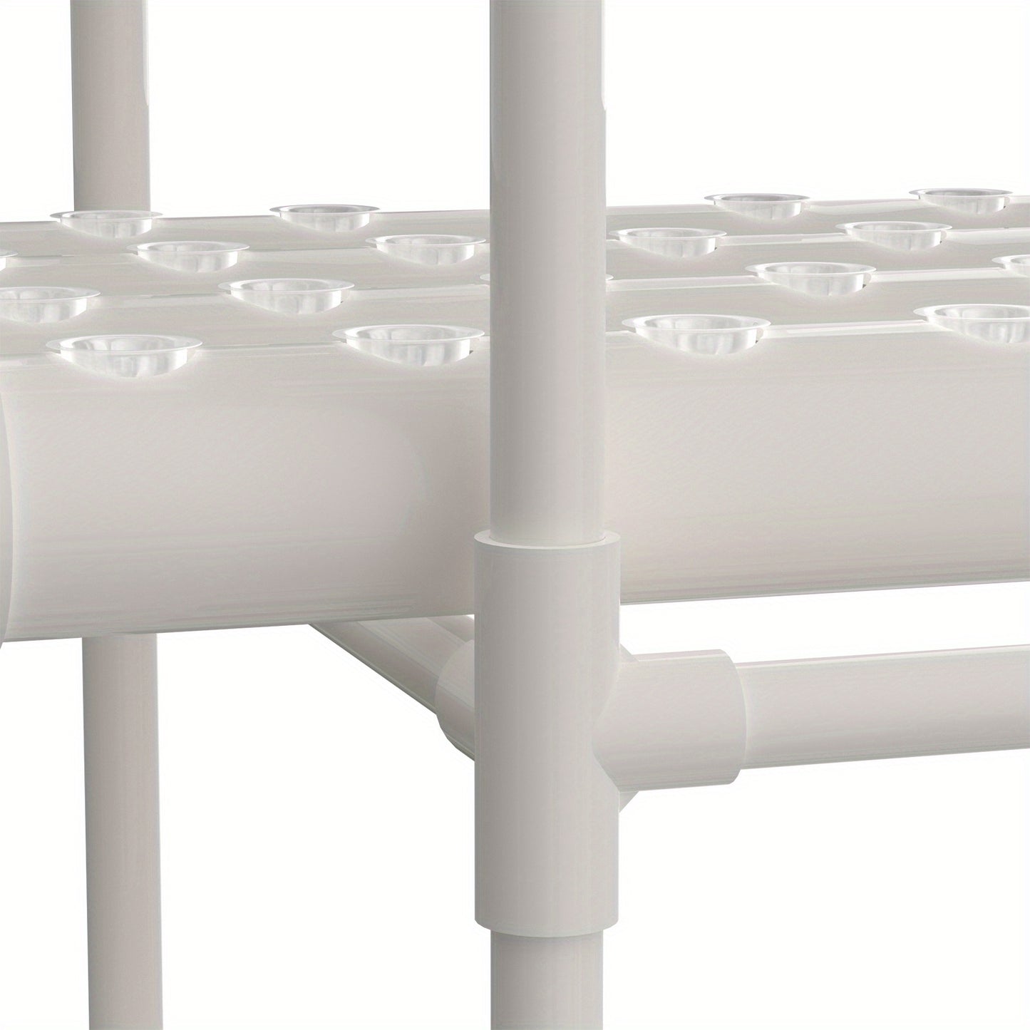 Hydroponicsysteem – Hydrocultuur Kweekset – Kweekbak Zonder Grond – Plantenkweekset – Moestuin Systeem – 108 Plantplaatsen – Voedingsfilm Technologie