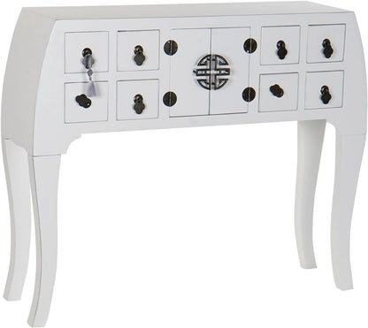 DRW Console sparren 98 x 26 x 80 Oosters wit