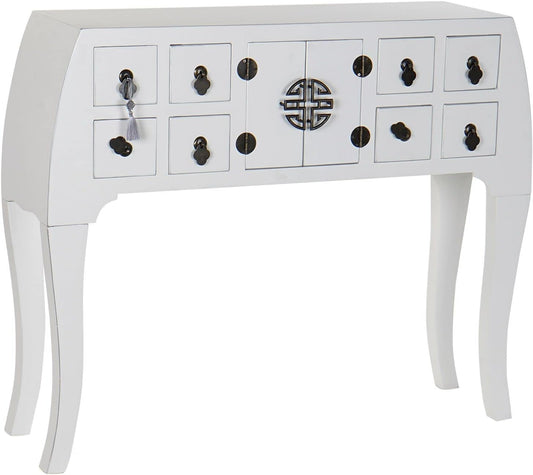 DRW Console sparren 98 x 26 x 80 Oosters wit