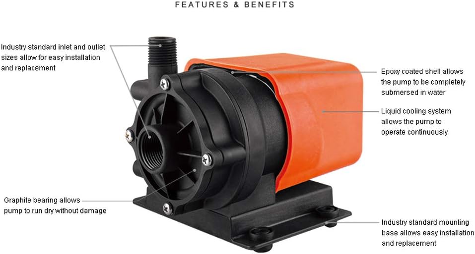 Seaflo 31 LPM (500 GPH) Marine Airconditioning Zeewater Circulatiepomp 230 V