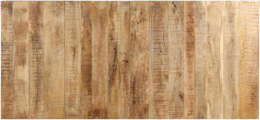 Dining table 220x100x76 cm raw mango wood
