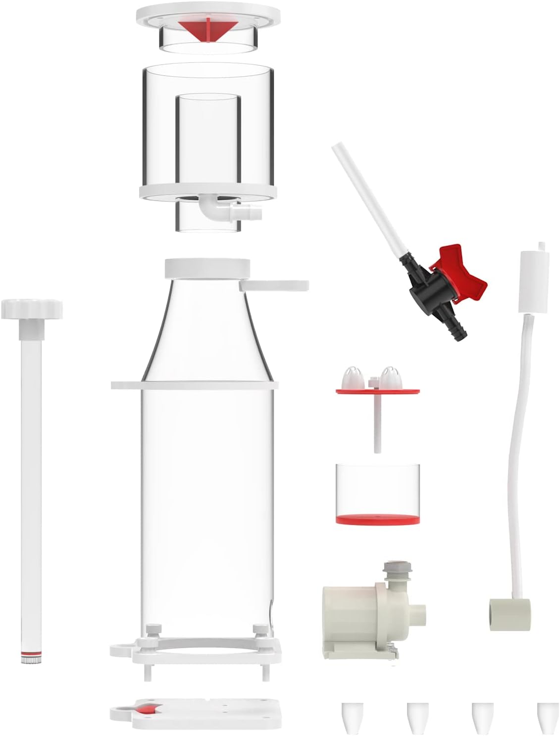 MagTool Aquarium in-Sump DC Protein Skimmer, met regelbare DC Pinwheel pomp voor maximaal 30-120 Gal Reef Tank (N100 Plus)