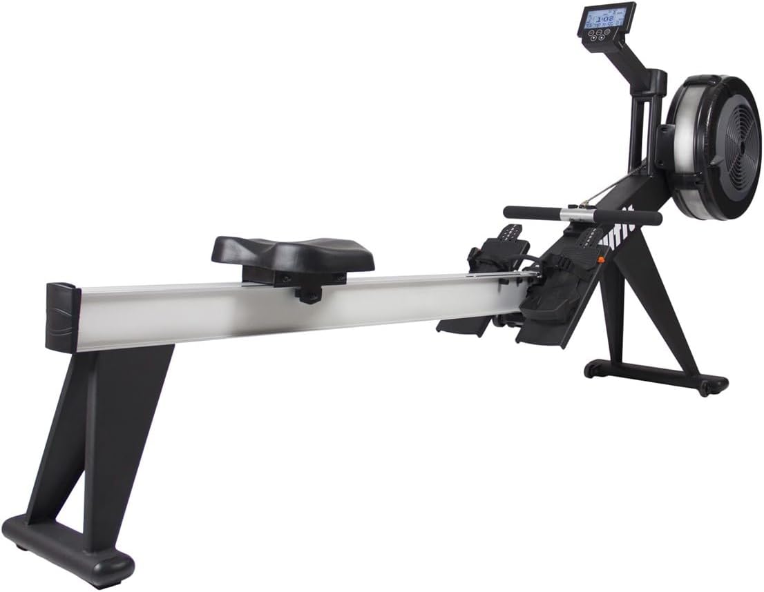 Roeitrainer – Roeimachine – Roeiapparaat – Hometrainer – Fitnessapparaat – Ergometer – Inklapbaar – Max. Belastbaar Gewicht 230 kg