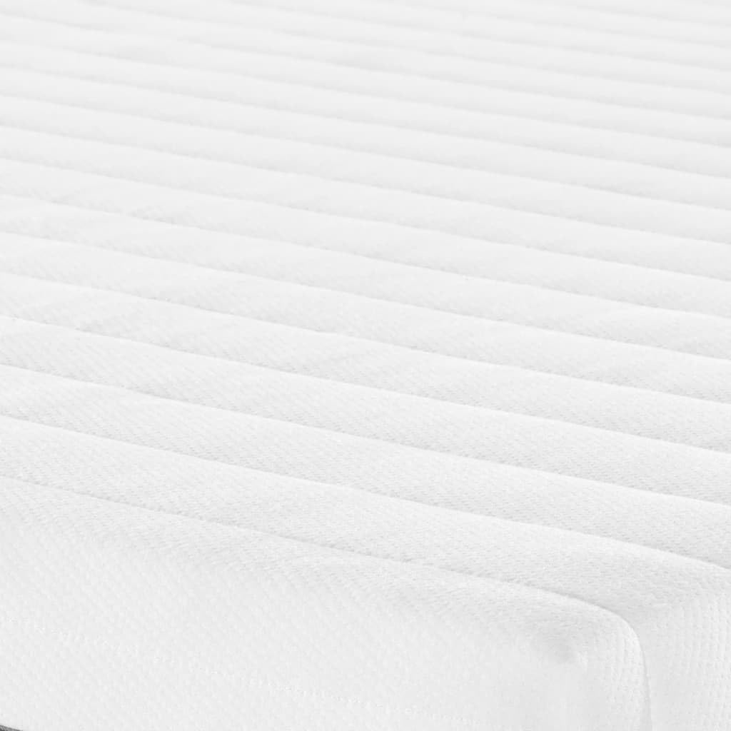 vidaXL Schuimmatras middelzacht 120x200 cm, tweepersoonsmatras, tweepersoons matras, matras schuimrubber, foam matras, matras schuim