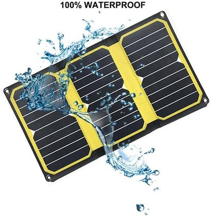 SUNMOOVE 16 W SOLAR BROTHER zonne-oplader, opvouwbaar, zonnepaneel, USB-poort 3,2 A, USB-kabel inbegrepen