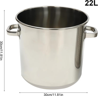 22L Stainless Steel Wine Press, Fruit Wine Press, Manual Apple Wine Press, Juicers, Fruit Wine, Berry Press for Honey, Chili Oil, Families, Restaurants, with Hydraulic Equipment, - QUORE