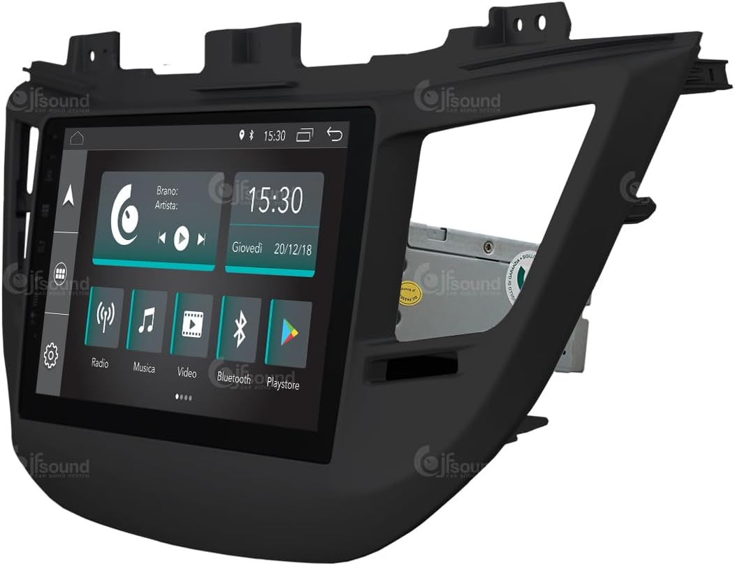 Autoradio – Autosterio – Multimedia Systeem – Navigatie – Achteruitrijcamera – Custom Fit Voor Hyundai Tucson 2018+ – 9 Inch Full HD Touchscreen – Bluetooth & WIFI