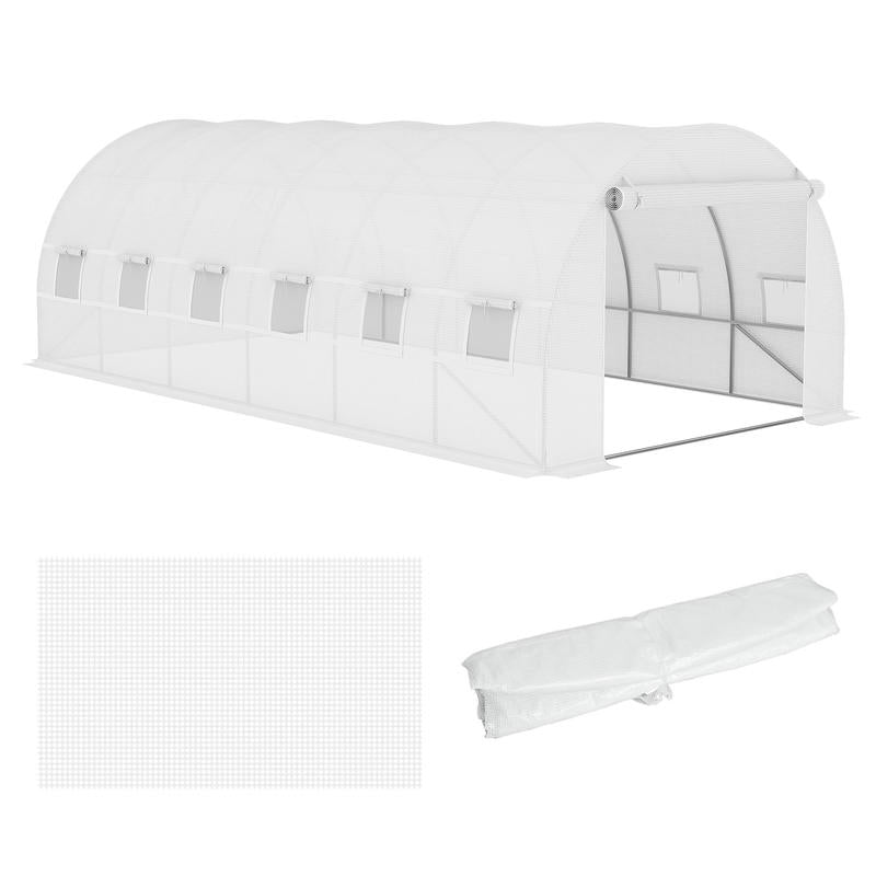Kaskap – Kassenhoes – Plantenkas – Tuinkas – Kashoes – 6x3x2 Meter – UV-bestendig & Ventilerend
