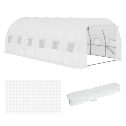 Kaskap – Kassenhoes – Plantenkas – Tuinkas – Kashoes – 6x3x2 Meter – UV-bestendig & Ventilerend