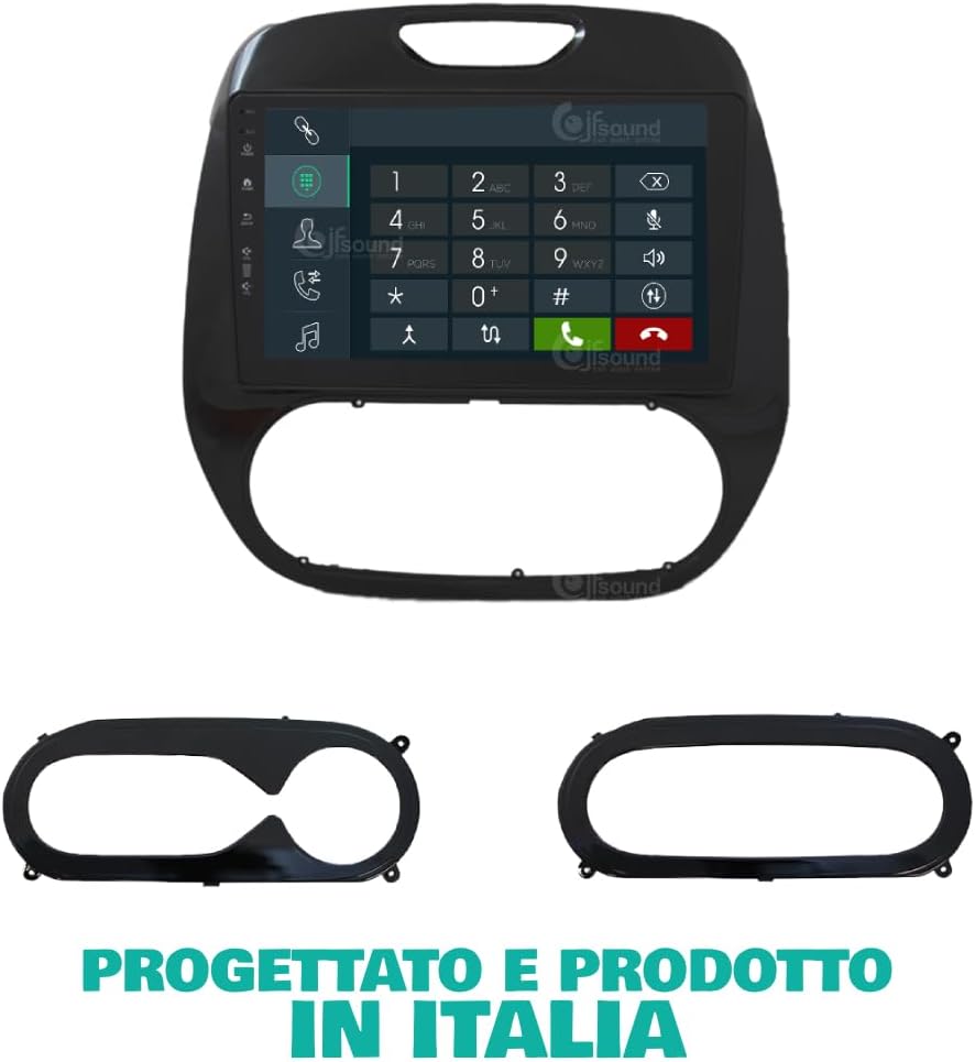 Autoradio Renault Captur – Inbouwradio – Navigatiesysteem – Multimedia Speler – Auto Entertainment – 9" Touchscreen – Bluetooth & CarPlay