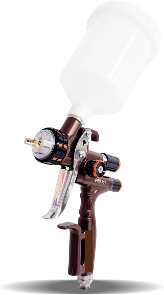 Spuitpistool – Verfspuitpistool – Airbrush – Lagedruk Spuitpistool – Autolakspuitpistool – HVLP Met Gespleten Mondstuk – Lichtgewicht En Ergonomisch Design