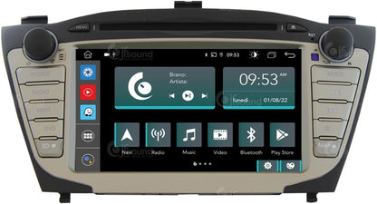 Autoradio Hyundai IX35 – Multimedia Speler – Navigatiesysteem – GPS Radio – Achteruitrijcamera Ondersteuning – 7" Touchscreen – 8-core Processor & Android Auto