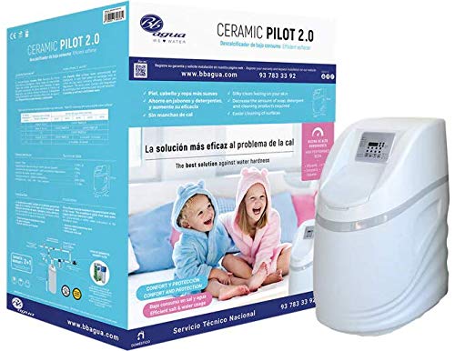Waterontharder – Waterontkalker – Ontkalker – Waterverzachter – Kalkfilter – Voor Hele Huis tot 2 Badkamers en 5 Personen – 1.250 Liter per Dag – Automatische Regeneratie om 03:00 uur
