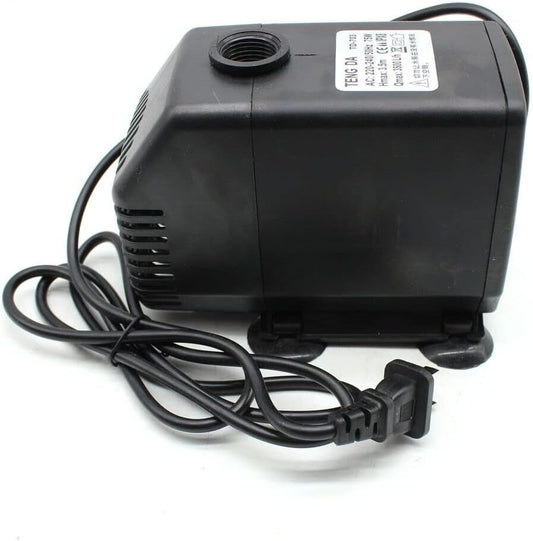 Waterpomp - Spindelwaterpomp - 220V - 75W - Met 80mm klem - CNC draaibank accessoires - Zwart