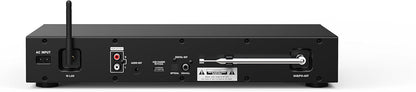 Maxxo Hi-Fi Tuner TR05 – DAB+/FM/internetradio met Bluetooth, wifi, USB, Spotify, 3,2 inch kleurendisplay, afstandsbediening, digitale radio-ontvanger