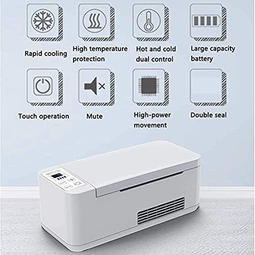 Insulinekoelkast – Draagbare Koelbox – Medicijnkoelkast – Temperatuurgestuurde Koelbox – Reiskoelkast – Compact Formaat – Intelligente Temperatuurregeling – Hoog Temperatuuralarm