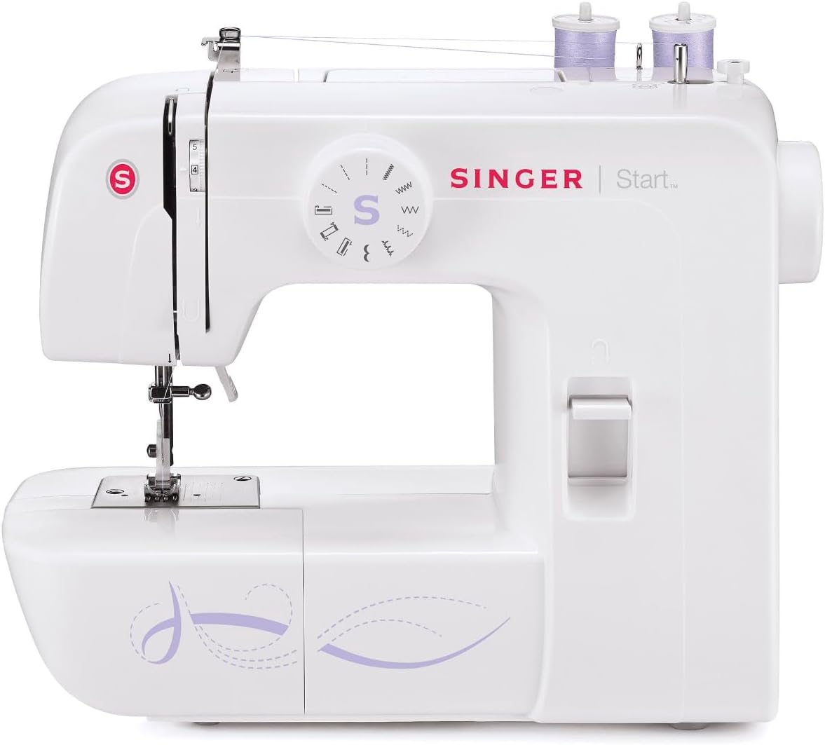 Mechanische Naaimachine – Naaimachine – Beginners Naaimachine – Hobby Naaimachine – Huishoud Naaimachine – 6 Basissteken – Inclusief Beschermende Draagtas