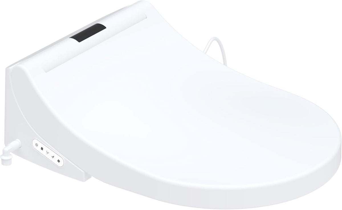 SFA - Saniseat – afneembare wc-bril voor toilet – voor en drogen – handdouche met dubbele sproeiers en ventilator voor warme lucht – automatische reiniging – compatibel met standaard toiletpotten