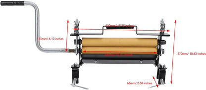 Elprico Kledingwringer, Wringer Wasmachine Handslinger, Handmatige Kledingwringer Verwijdert 95% van Het Water, Wasmachine Geschikt voor Handdoeken, Kleding, Autowasstraten, Kamperen,