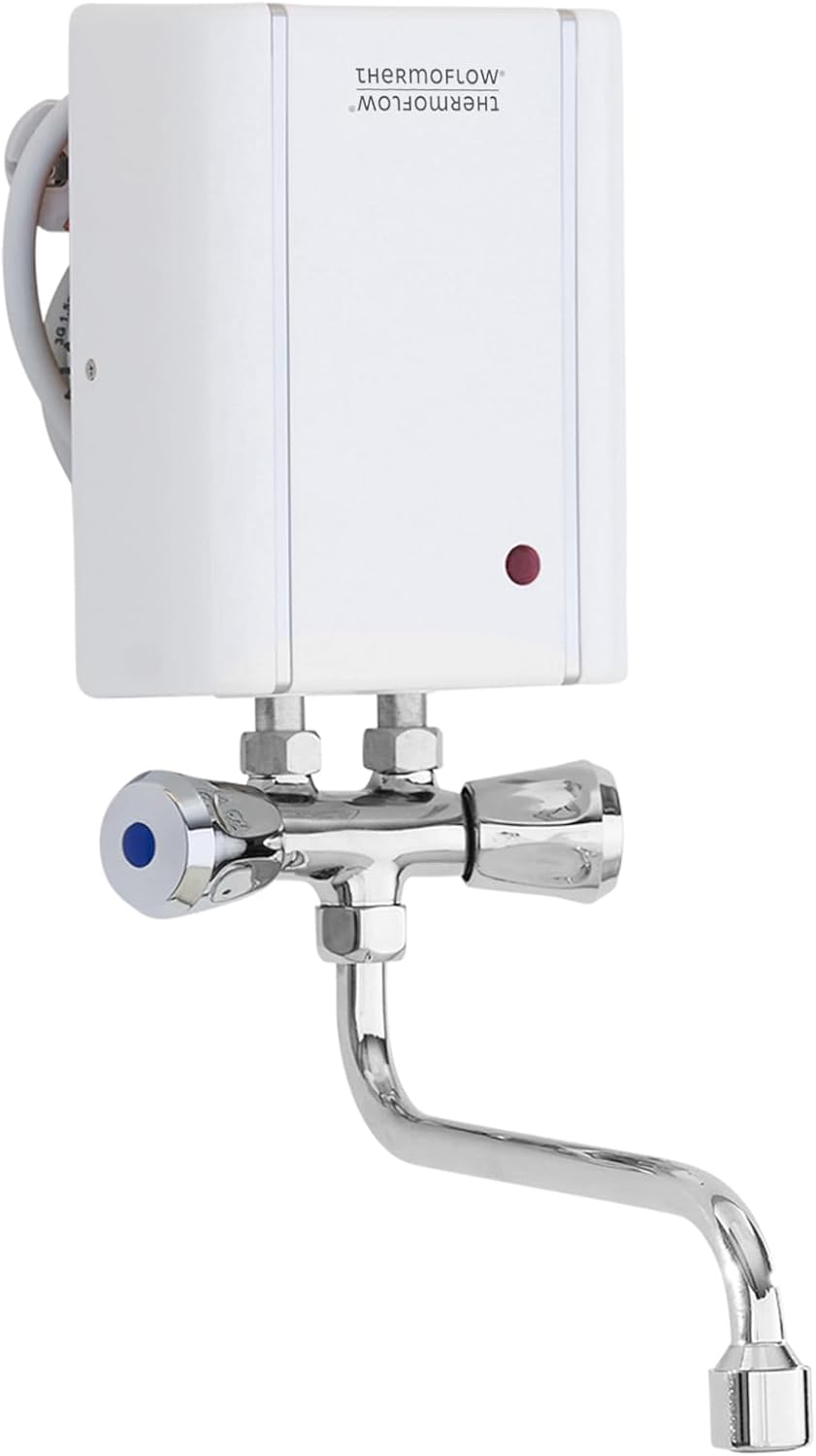 Thermoflow ELEX35ARM 1320ELEX35ARM kleine doorstroomboiler, 35 W, 230 V, wit