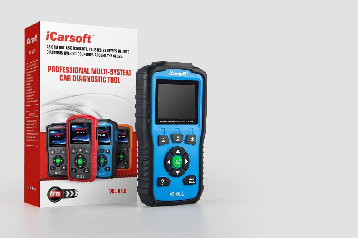 iCarsoft i906 multisysteem scanner voor Volvo/Saab OBD diagnose