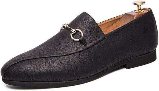 Oxford Schoenen Heren – Formele Schoenen – Casual Schoenen – Slip-On Schoenen – Nette Schoenen – Microvezel Bovenwerk – Antislip Rubberzolen – Comfortabel & Duurzaam