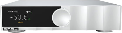 SMSL D200 audiofiele desktop-audio-decoder ROHMBD34352EKV DAC-chip Hi-Res-audio met MQA-CD-ondersteuning, 32 bits/768 kHz DSD512 CK-03 klokzender HIFI-audio USB, optisch, coaxiaal