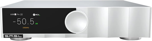 SMSL D200 audiofiele desktop-audio-decoder ROHMBD34352EKV DAC-chip Hi-Res-audio met MQA-CD-ondersteuning, 32 bits/768 kHz DSD512 CK-03 klokzender HIFI-audio USB, optisch, coaxiaal