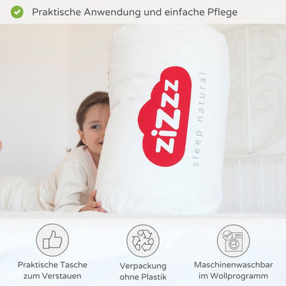 Premium Wol Deken – Zachte en Warme Swisswool, Perfect voor 4 Seizoenen