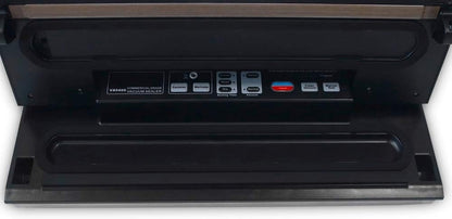 Maxxo VM Master Professionele vacuümmachine, 25 l/min, 350 W, automatisch, geschikt voor levensmiddelen, dubbel lassen van roestvrij staal, rolbreedte tot 40 cm
