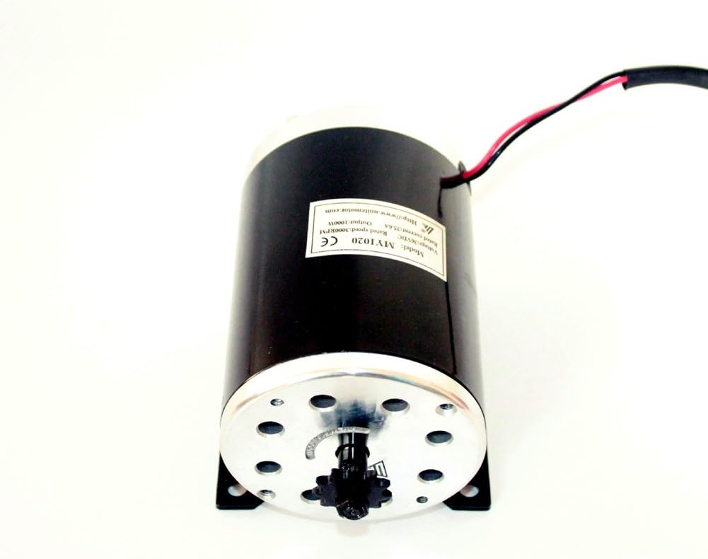 36V48V 1000W UNITEMOTOR Geborstelde Motor MY1020 met Controller en Throttle Motorfiets MX500 Opgewaardeerde Motor Kit