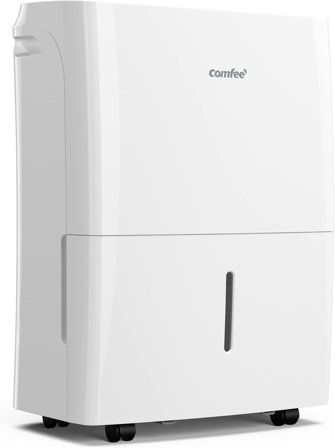 Comfee Luchtontvochtiger van 16 liter, kamergrootte ca. 80 m³ (32 m²), Smart Modu, timer 24 uur, watertank 3L, app-compatibel, wit, MDDF-16DEN7-WF