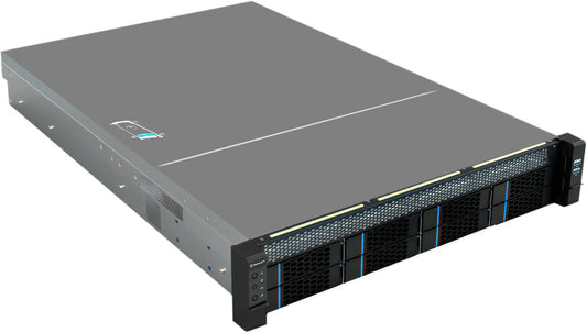 Unykach HSW4208 G3 Hot Swap 2U ATX 12 sleuven voor 3,5 inch of 2,5 inch drive bays voor 12 GB backplane server rack 4 ventilatoren en 2 USB 3.0