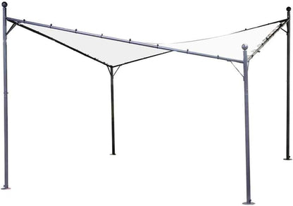 Siena 261633 Garden dak Berlino, 400 x 400 cm, wit