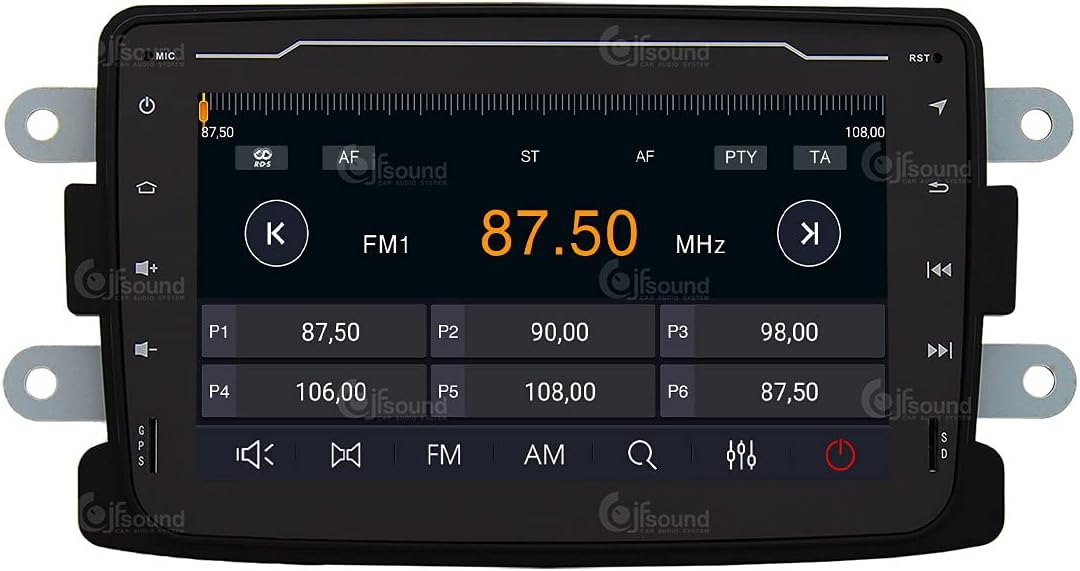 Autoradio Dacia Duster – Android Radio – Navigatiesysteem – Inbouwradio – Multimedia Speler – 7" Touchscreen – Bluetooth & WiFi Connectivity