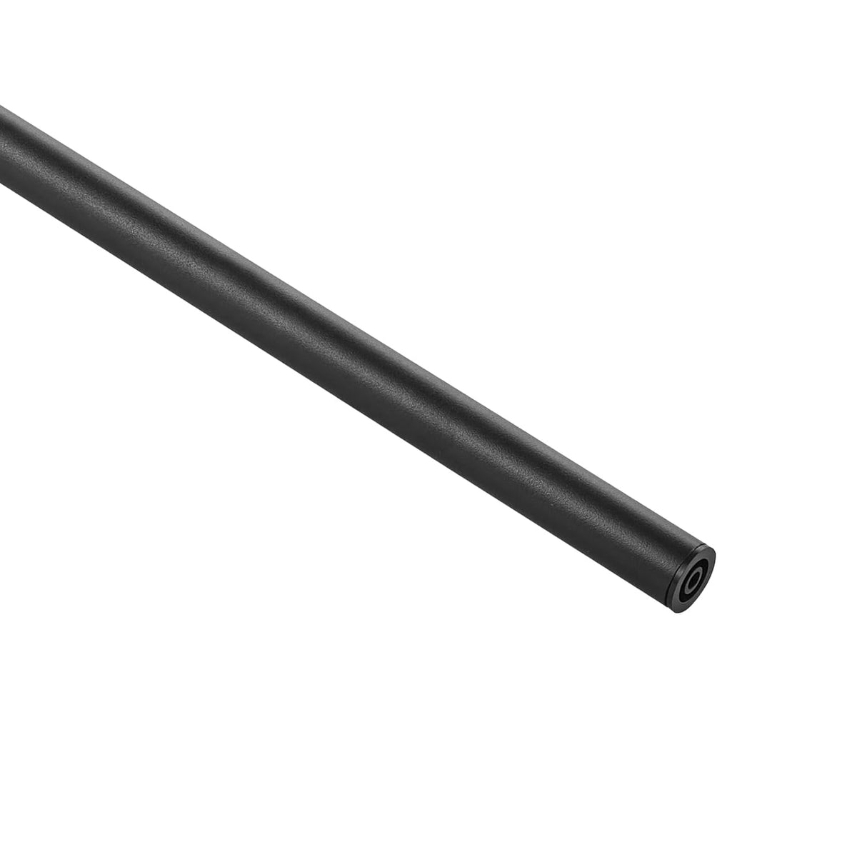 VEVOR Baluster Set of 101, φ19 x 813 mm Aluminium Stair Baluster, Round Rod, Decorative Rod, Hollow Ceiling Rail with Handrails and Screws for Stairs, Porch, Patio, Fence, Black
