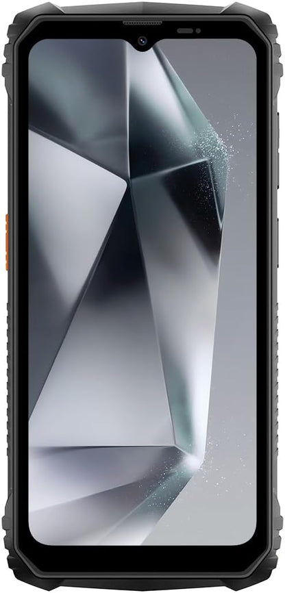 OSCAL Marine 1 Rugged 5G Smartphone, 12GB+128GB (uitbreidbaar tot 2TB), 10600 mAh Batterij, 6,6″ FHD+ IPS Display, 16 MP Camera, Dual SIM/NFC/GPS/IP68/IP69K & MIL-STD-810H, 2 jaar garantie, Zwart